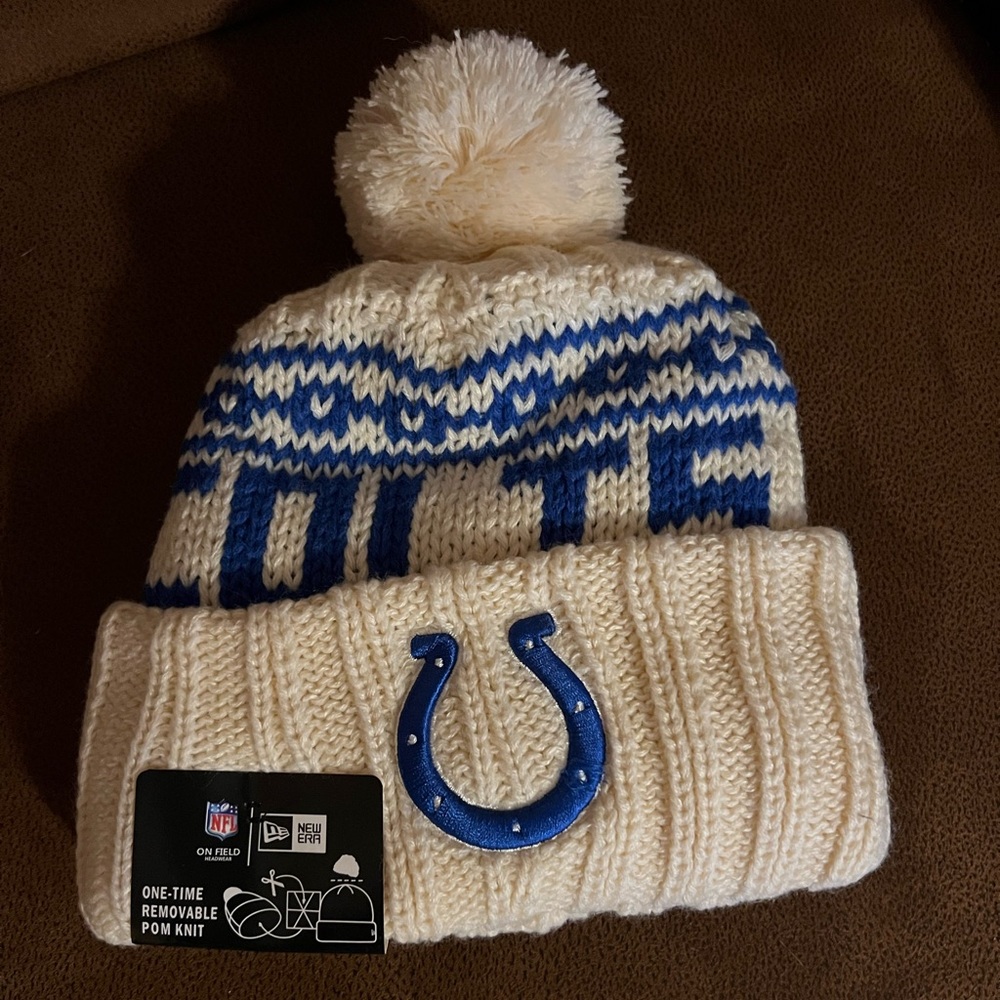 NWT Colts New Era Beanie
